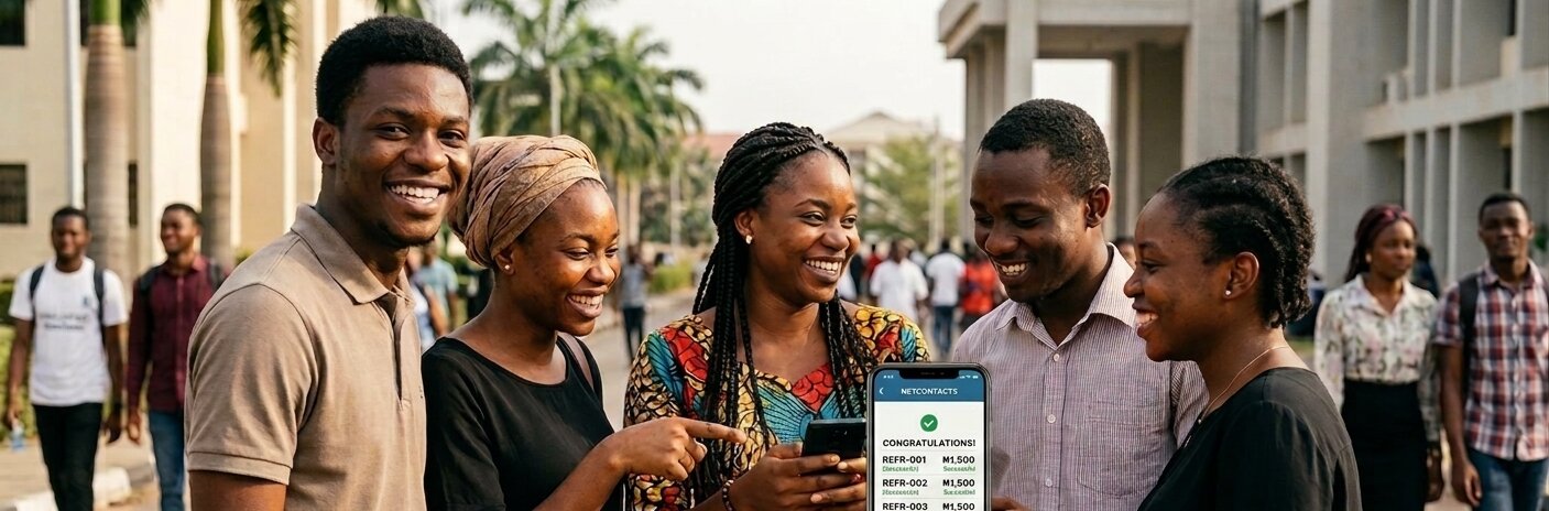 Earn with NetContacts